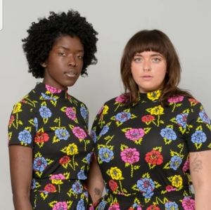 Nooworks Roses Mock Neck